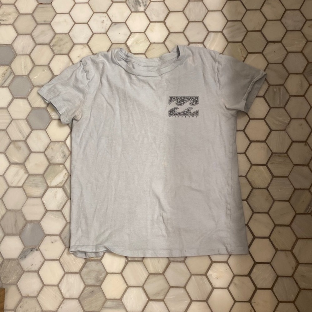 blue billabong t-shirt